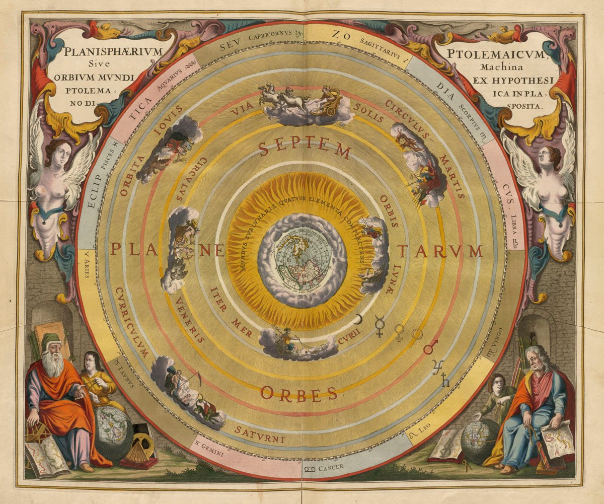 Planisphaerium Ptolemaicum siue machina orbium mundi ex hypothesi Ptolemaica in plano disposita 25282709983277 2529